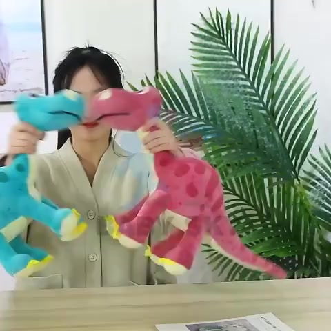 Boneco De Dinossauro Arlo Ursinho de Pelúcia De 30cm Pintinhas Brinquedo Infantil Bichinho Criança