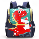 Mochila Escolar Infantil Menino Menina Dinossauro Gatinho de Costas