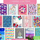 Kit Material Escolar Menina Completo Com ou Sem Mochila Feminina Escolar Material Estojo Escolar Feminino