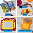 Andador Infantil Educativo Musical Brinquedo Didático Bebê Centro de Atividades Multmaxx