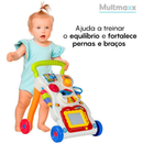 Andador Infantil Educativo Musical Brinquedo Didático Bebê Centro de Atividades Multmaxx