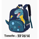 Mochila Escolar Infantil Menino Menina Dinossauro 030