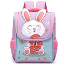 Mochila Escolar Infantil Menino Menina Dinossauro Gatinho de Costas