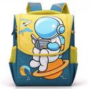 Mochila Escolar Infantil Menino Menina Dinossauro Gatinho de Costas