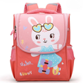 Mochila Escolar Infantil Menino Menina Dinossauro Gatinho de Costas