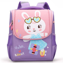 Mochila Escolar Infantil Menino Menina Dinossauro Gatinho de Costas