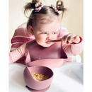 Kit 8 Peças de Talheres de Silicone para Bebês e Crianças