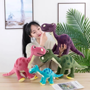 Boneco De Dinossauro Arlo Ursinho de Pelúcia De 30cm Pintinhas Brinquedo Infantil Bichinho Criança