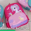 Mochila Escolar Infantil Menino Menina Dinossauro 030