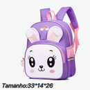 Mochila Escolar Infantil Menino Menina Dinossauro 030