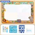 Tapete De Desenho De Água Grande 100x150cm Brinquedo Doodle Placa De Pintura Infantil Com 3 Canetas Mágicas Educativo