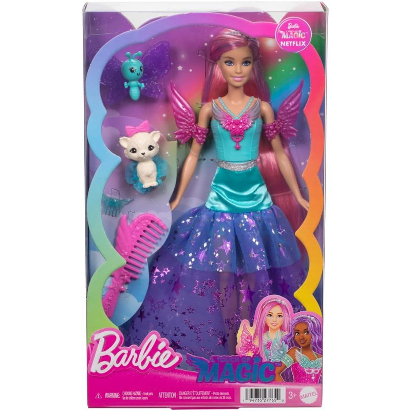Barbie Malibu Toque De Magia Com Acessórios Jcw48 - Mattel
